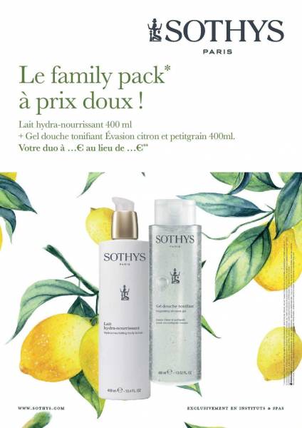 Duo Corps Essentiel Lait corps + Gel de douche