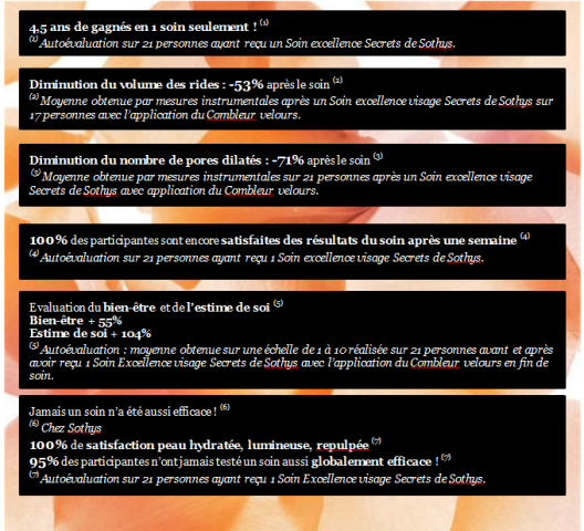 Soin Excellence Secret Visage et corps