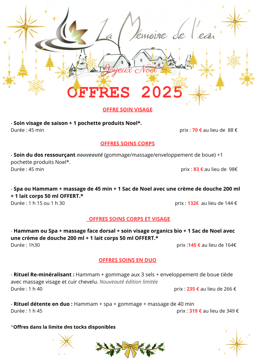 Les Offres de Noël 2025